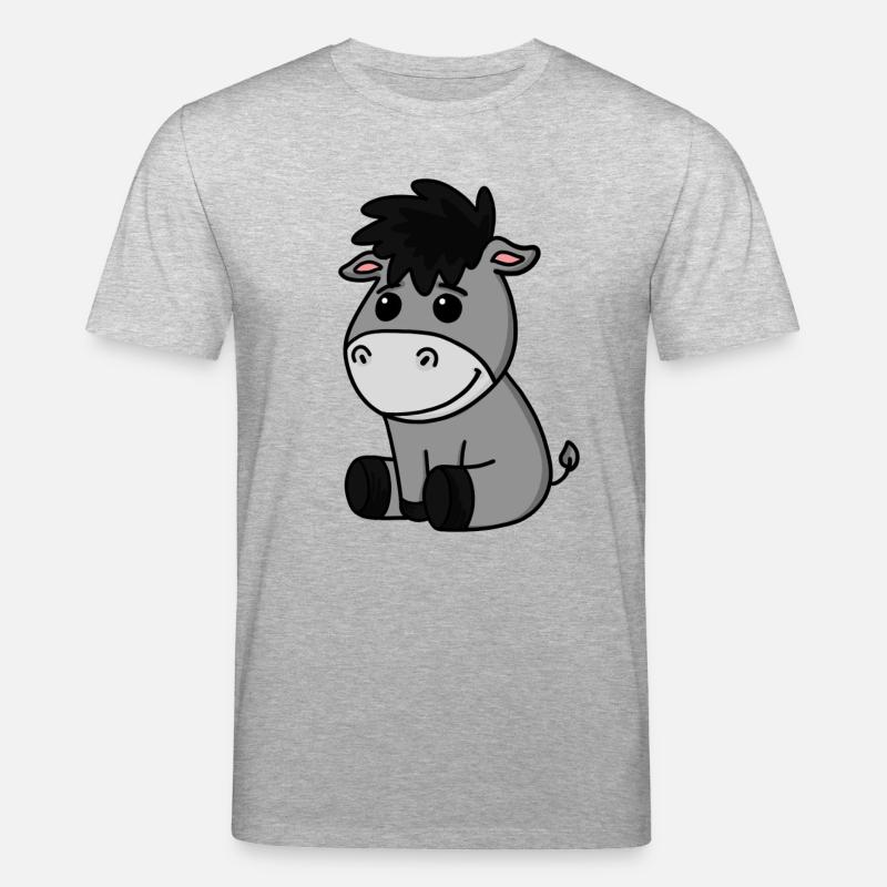 Bébé âne - T-shirt bio CREATOR Stanley/Stella Unisexe - gris chiné