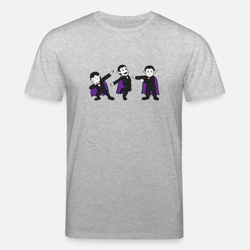 Dancing Vampire - Stanley/Stella Unisex Bio-T-Shirt CREATOR  - Grau meliert