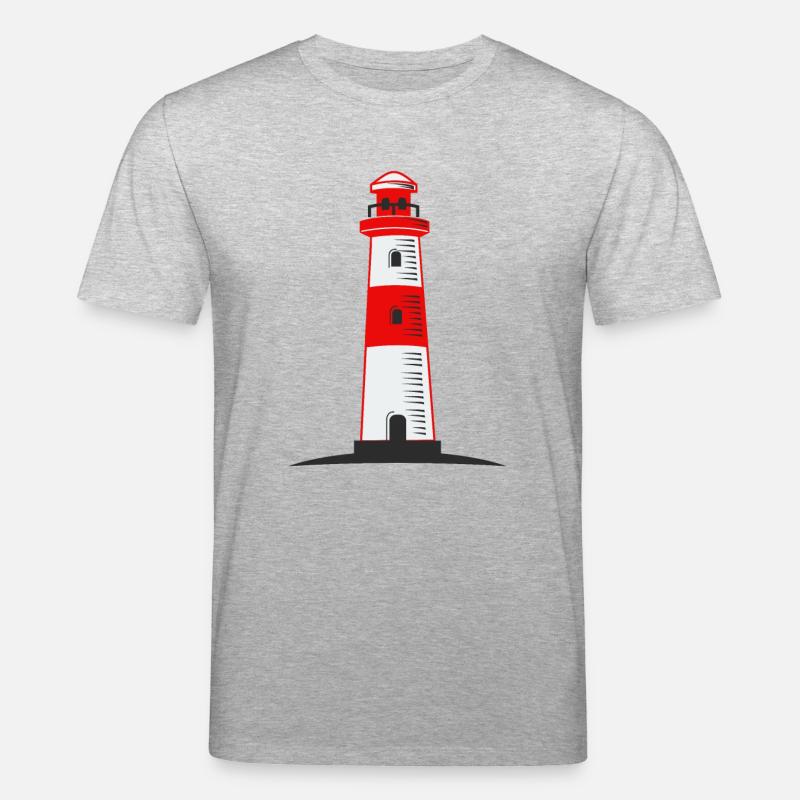 Leuchtturm - Stanley/Stella Unisex Bio-T-Shirt CREATOR  - Grau meliert