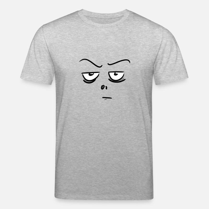 schlechte Laune - Stanley/Stella Unisex Bio-T-Shirt CREATOR  - Grau meliert