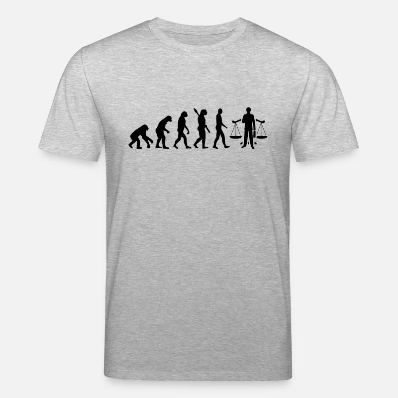 PROCUREUR évolution JURA Noir - T-shirt bio CREATOR Stanley/Stella Unisexe - gris chiné