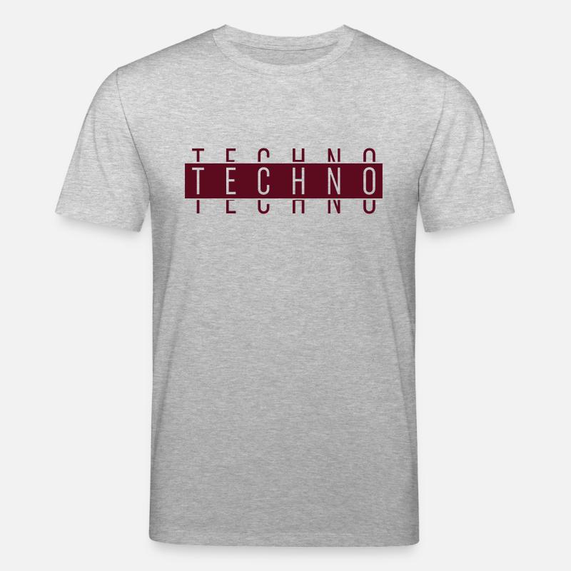 TECHNO TECHNO TECHNO - T-shirt bio CREATOR Stanley/Stella Unisexe - gris chiné