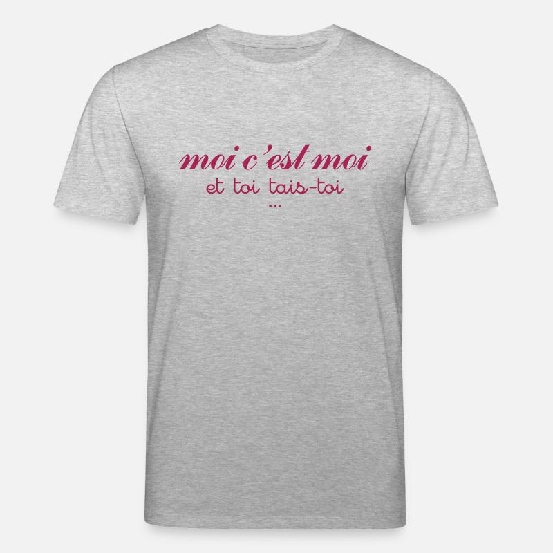 Moi C'est Moi - T-shirt bio CREATOR Stanley/Stella Unisexe - gris chiné