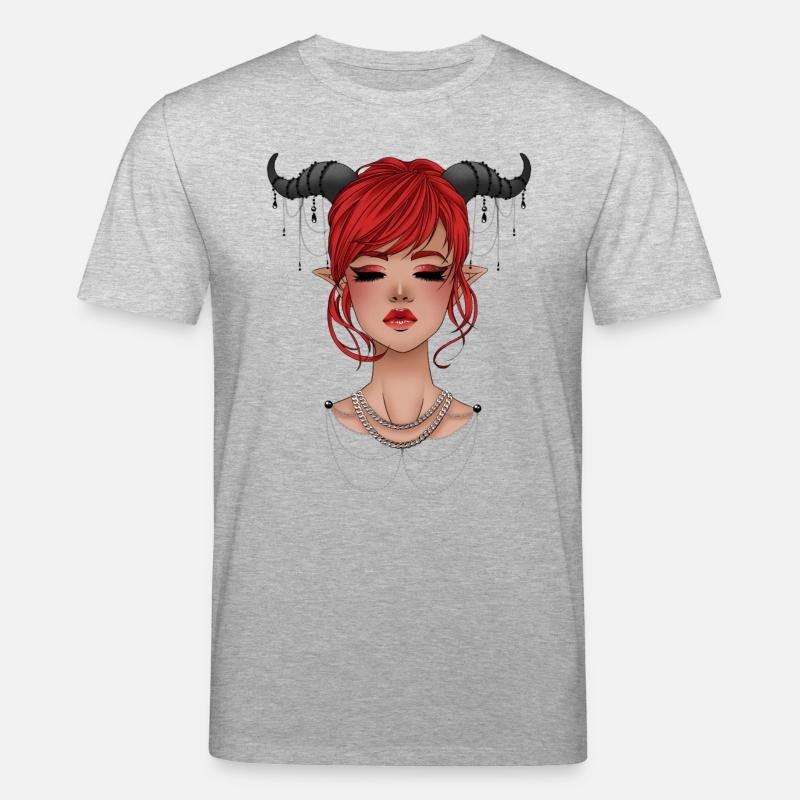 Dämon - Stanley/Stella Unisex Bio-T-Shirt CREATOR  - Grau meliert