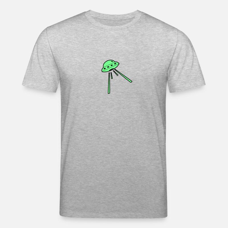 Raumschiff - Stanley/Stella Unisex Bio-T-Shirt CREATOR  - Grau meliert