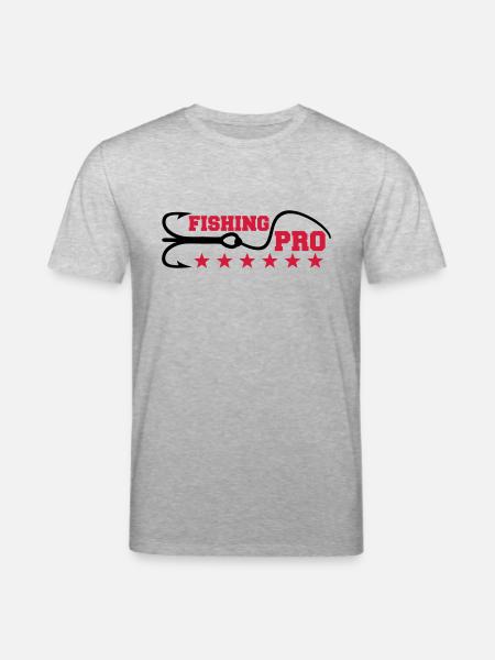 Fishing Pro - Stanley/Stella CREATOR Unisex Organic T-Shirt - heather grey