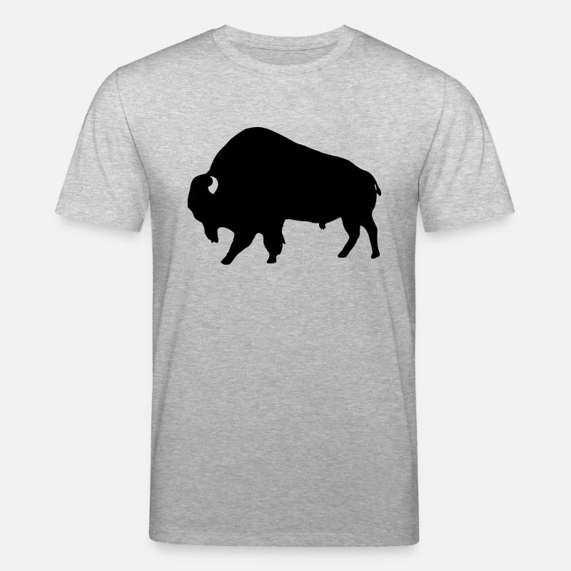 Bison - Stanley/Stella Unisex Bio-T-Shirt CREATOR  - Grau meliert