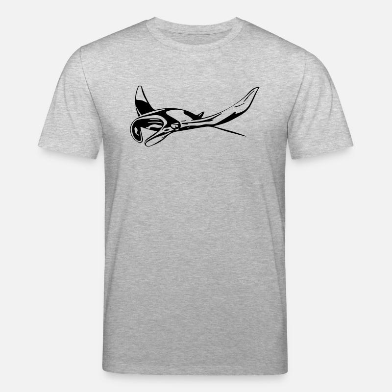 Manta Rochen - Stanley/Stella Unisex Bio-T-Shirt CREATOR  - Grau meliert