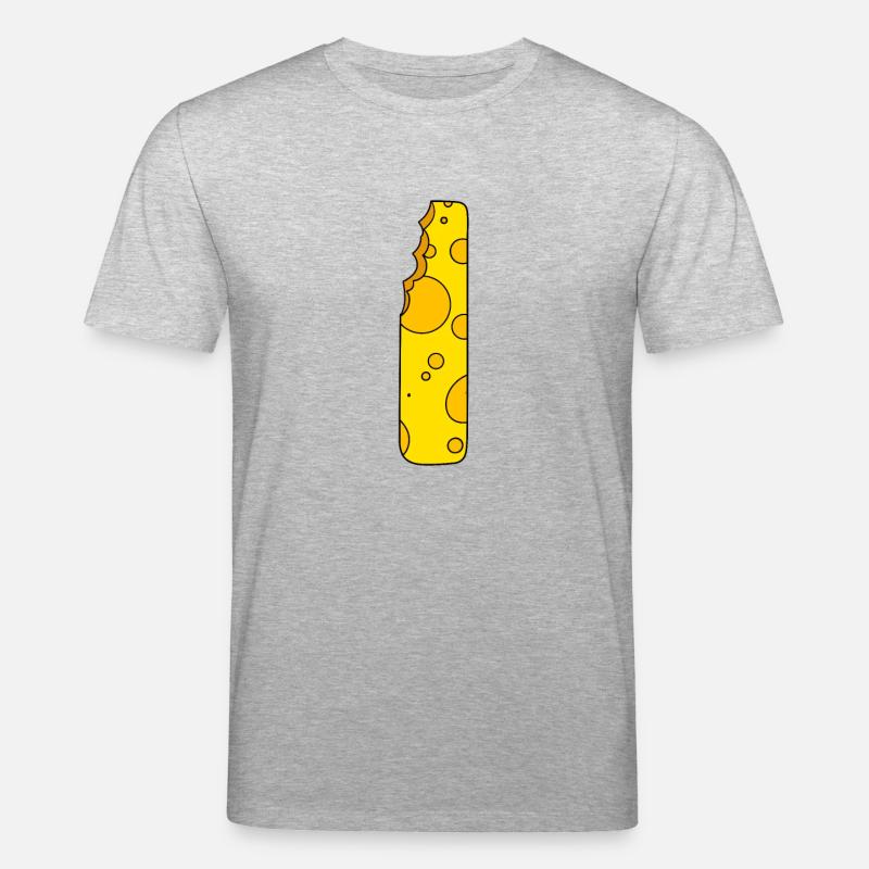 Buchstabe I - Stanley/Stella Unisex Bio-T-Shirt CREATOR  - Grau meliert