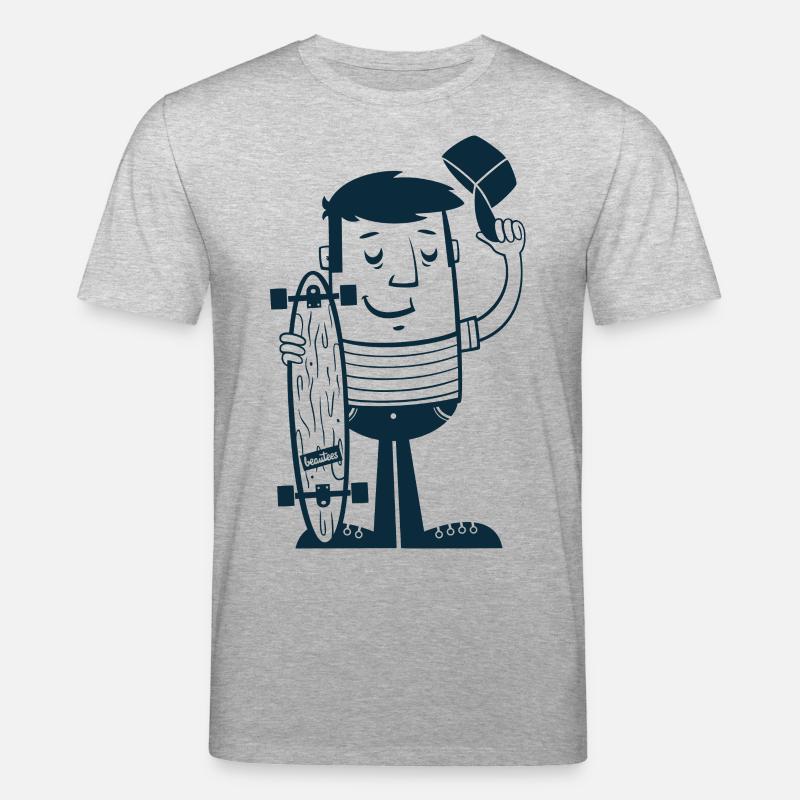 Don't Call It Skateboard - Stanley/Stella Unisex Bio-T-Shirt CREATOR  - Grau meliert