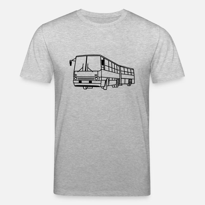 Ikarus 280 Gelenkbus - Stanley/Stella Unisex Bio-T-Shirt CREATOR - Grau meliert