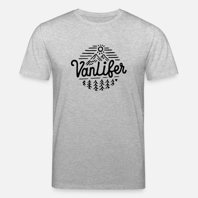 Vanlifer Vanlife - Stanley/Stella Unisex Bio-T-Shirt CREATOR - Grau meliert