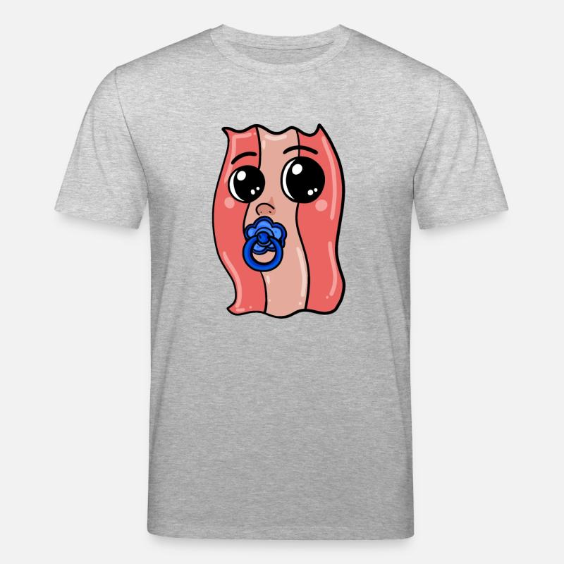 Bébé Bacon - Bacon - T-shirt bio CREATOR Stanley/Stella Unisexe - gris chiné