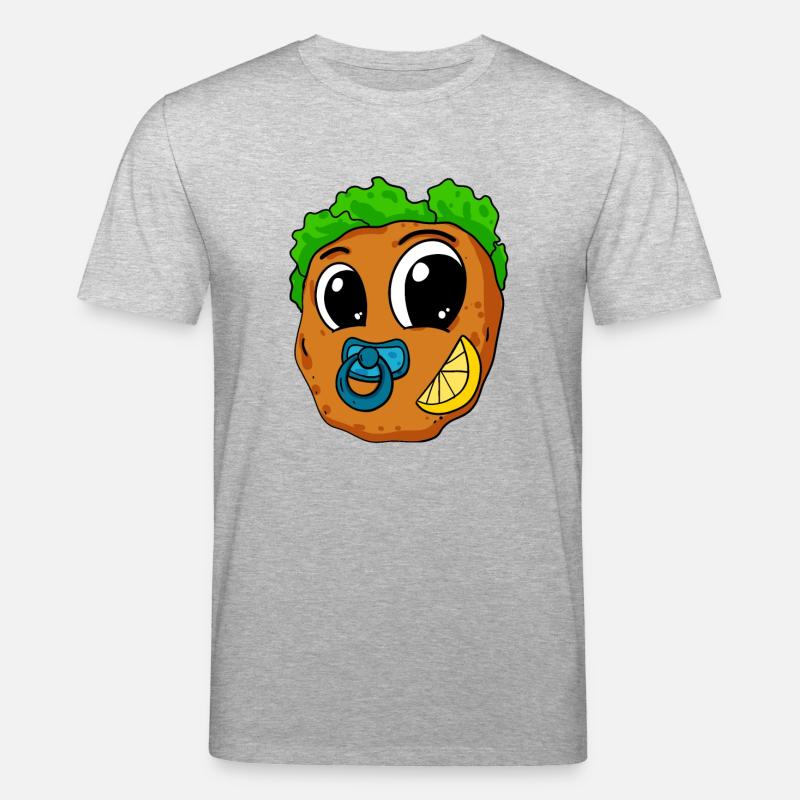Baby Schnitzel - Stanley/Stella Unisex Bio-T-Shirt CREATOR  - Grau meliert