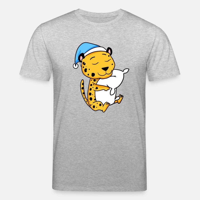 Guépard - T-shirt bio CREATOR Stanley/Stella Unisexe - gris chiné