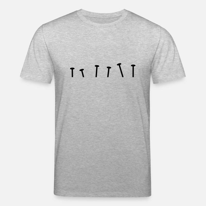 Nails - T-shirt bio CREATOR Stanley/Stella Unisexe - gris chiné