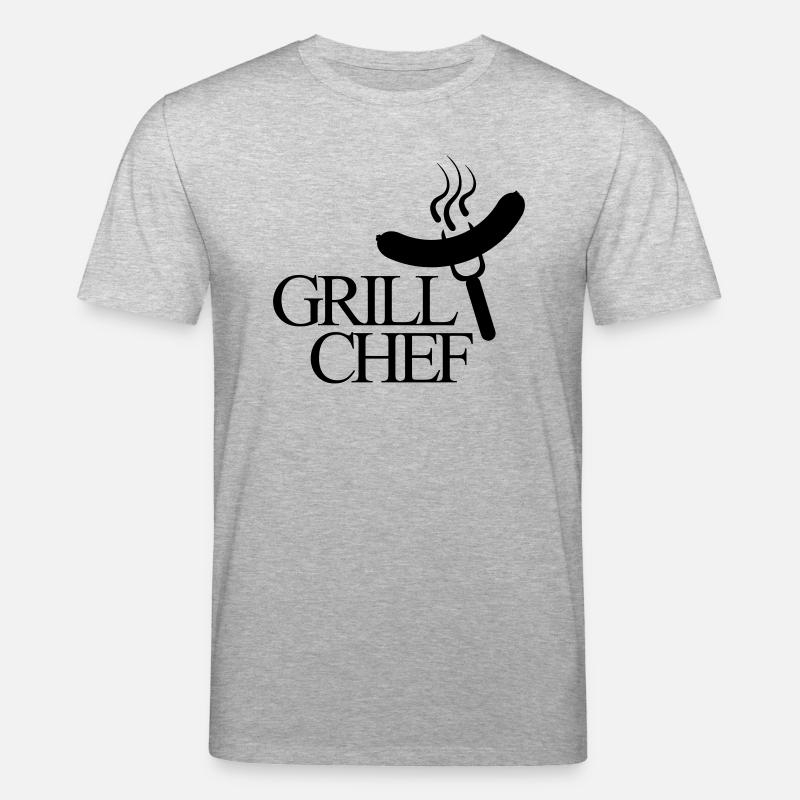 grillchef - T-shirt bio CREATOR Stanley/Stella Unisexe - gris chiné