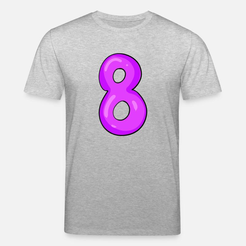 8 - Stanley/Stella Unisex Bio-T-Shirt CREATOR  - Grau meliert