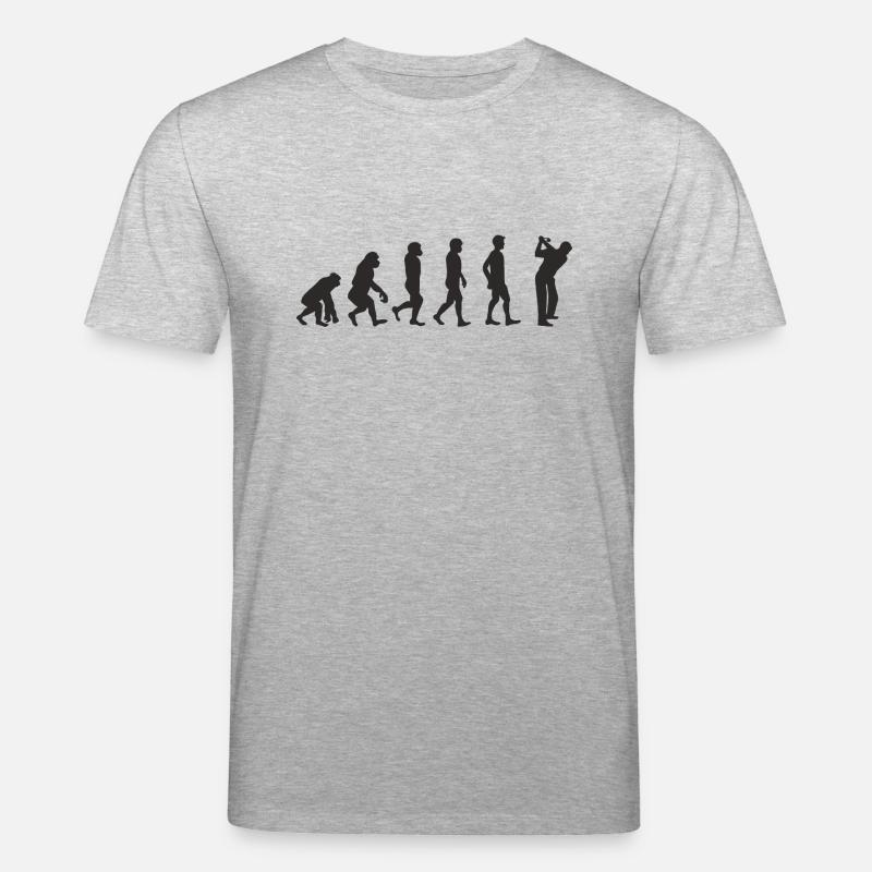 Evolution Golf - Stanley/Stella Unisex Bio-T-Shirt CREATOR  - Grau meliert