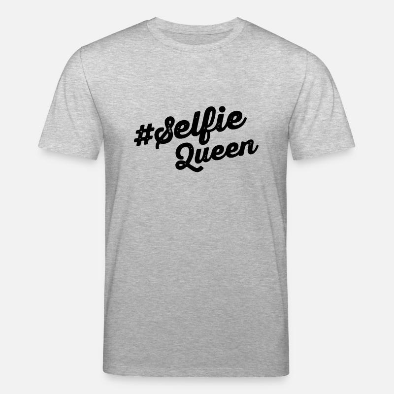SelfieQueen - Stanley/Stella Unisex Bio-T-Shirt CREATOR  - Grau meliert