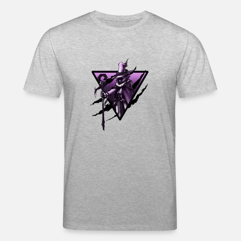 triangle de mage noir - T-shirt bio CREATOR Stanley/Stella Unisexe - gris chiné