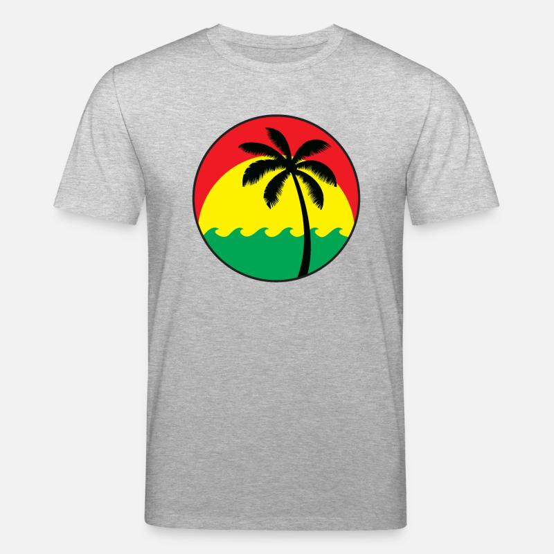 Reggae Logo - Stanley/Stella Unisex Bio-T-Shirt CREATOR  - Grau meliert