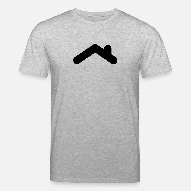 Dach - Stanley/Stella Unisex Bio-T-Shirt CREATOR  - Grau meliert