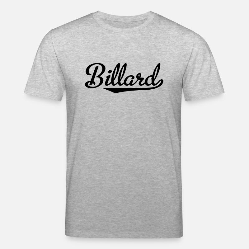Billard - Stanley/Stella Unisex Bio-T-Shirt CREATOR  - Grau meliert