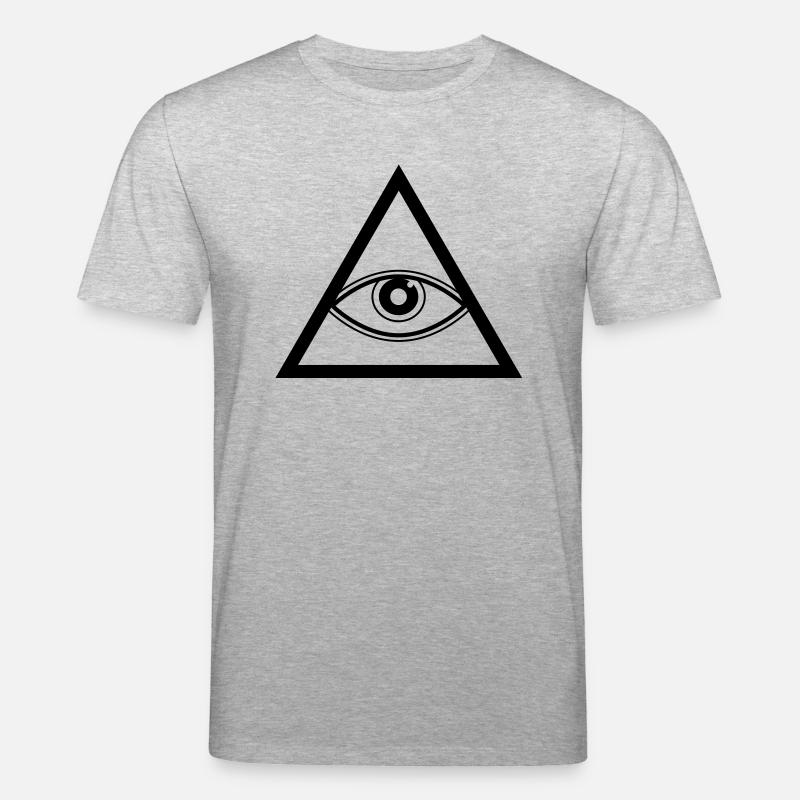 Triangle - T-shirt bio CREATOR Stanley/Stella Unisexe - gris chiné