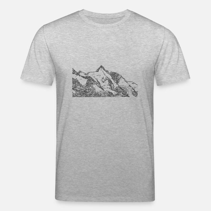 grossglockner - Stanley/Stella Unisex Bio-T-Shirt CREATOR  - Grau meliert
