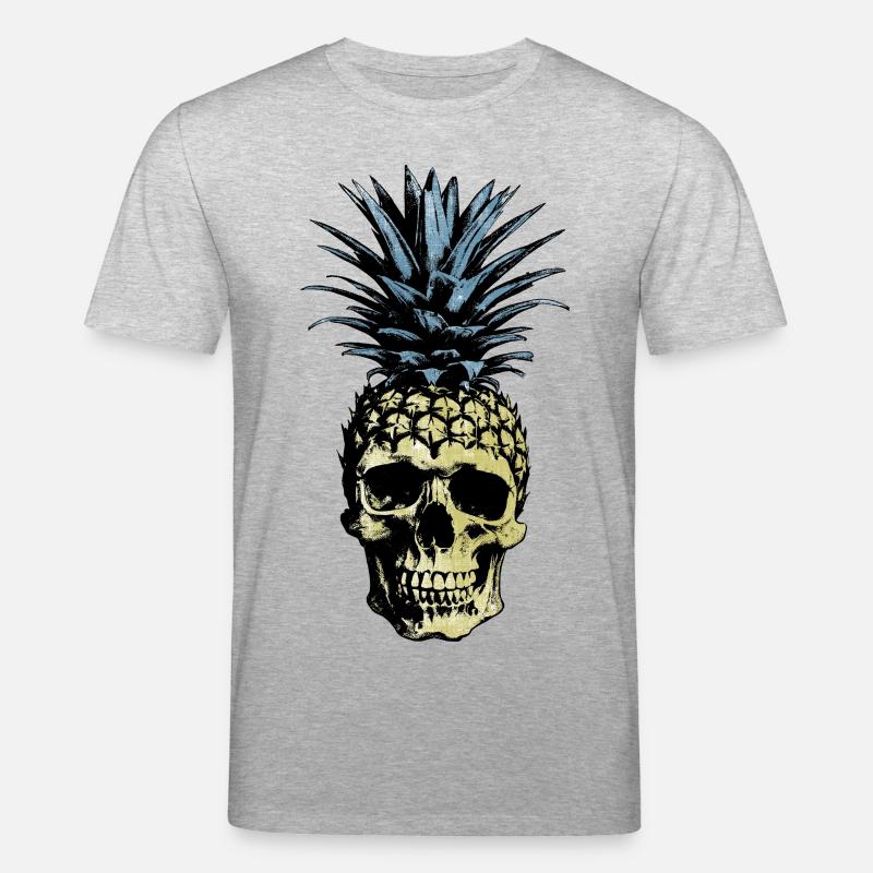 FOND CLAIR DE CRÂNE D’ANANAS - T-shirt bio CREATOR Stanley/Stella Unisexe - gris chiné