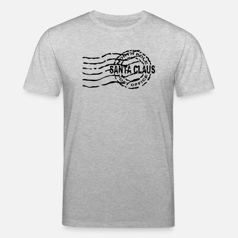 santa_claus_sc25 - Stanley/Stella Unisex Bio-T-Shirt CREATOR  - Grau meliert