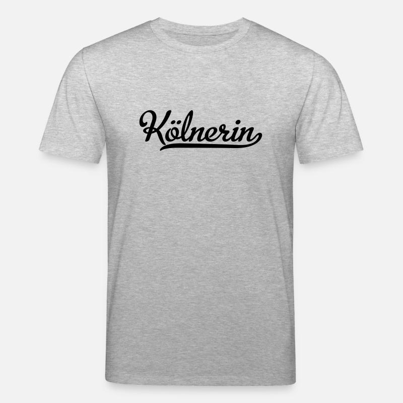 Kölnerin - Stanley/Stella Unisex Bio-T-Shirt CREATOR  - Grau meliert