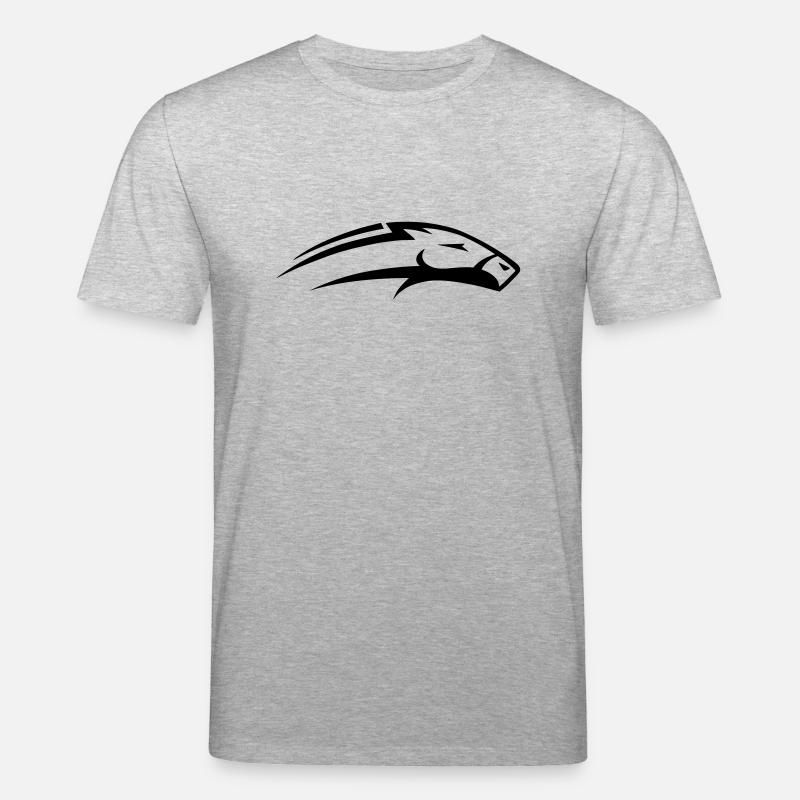 Pferd - Stanley/Stella Unisex Bio-T-Shirt CREATOR  - Grau meliert