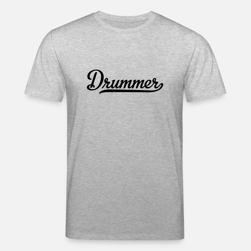 Schlagzeuger - Stanley/Stella Unisex Bio-T-Shirt CREATOR  - Grau meliert