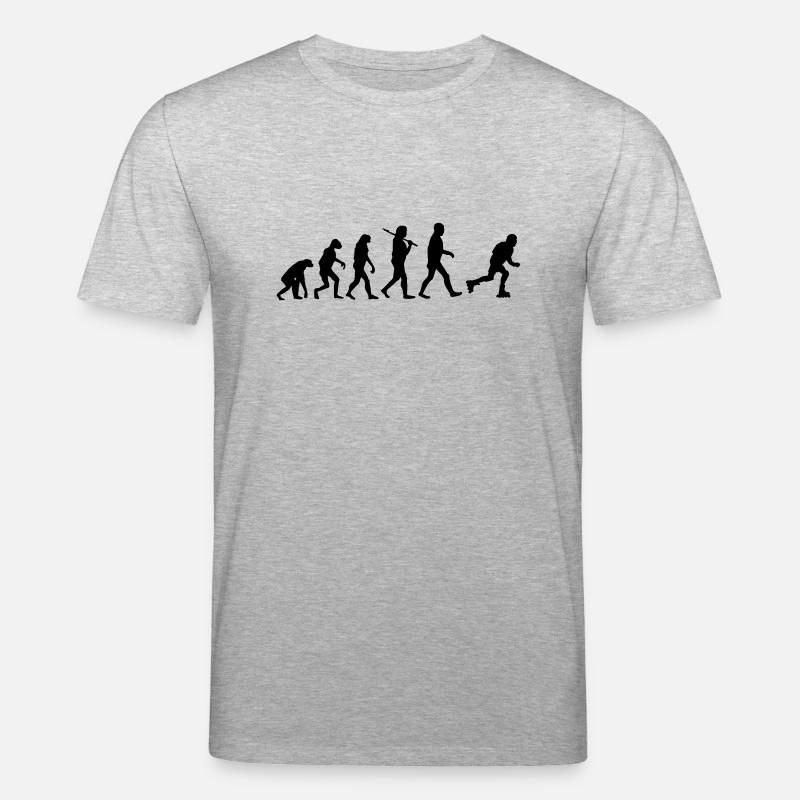 Evolution Rollschuhe - Stanley/Stella Unisex Bio-T-Shirt CREATOR  - Grau meliert