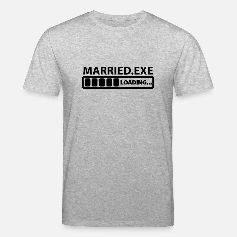 married exe loading - Stanley/Stella CREATOR Unisex Organic T-Shirt - heather grey