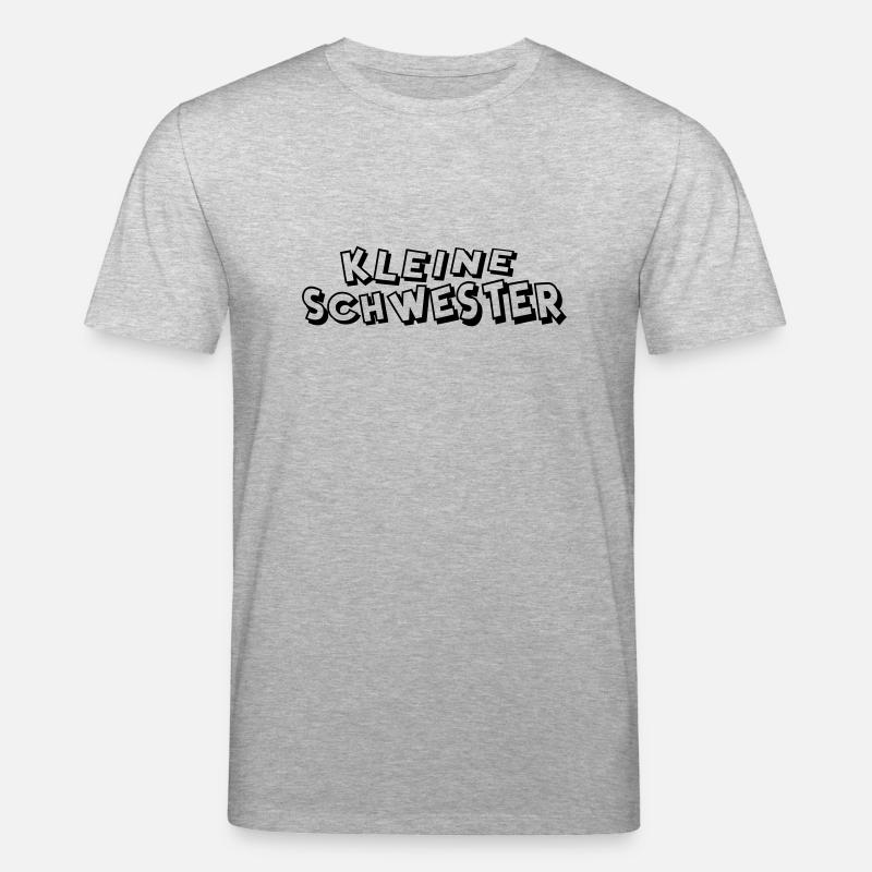 Kleine Schwester - Stanley/Stella Unisex Bio-T-Shirt CREATOR  - Grau meliert