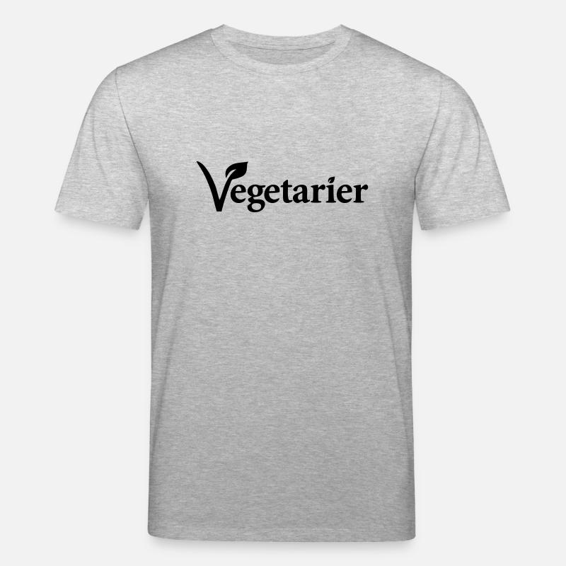 Vegetarier - Stanley/Stella Unisex Bio-T-Shirt CREATOR - Grau meliert