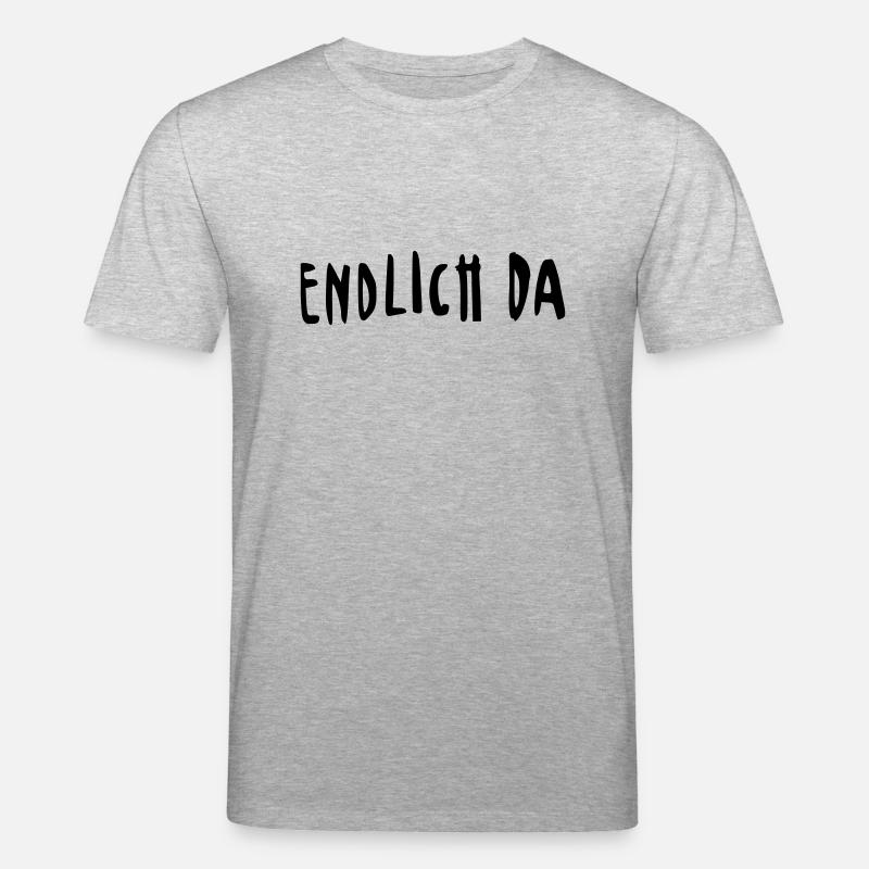 endlich da - Stanley/Stella Unisex Bio-T-Shirt CREATOR  - Grau meliert