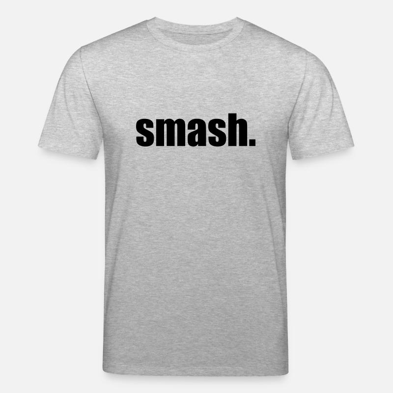 smash punkt s - Stanley/Stella Unisex Bio-T-Shirt CREATOR  - Grau meliert