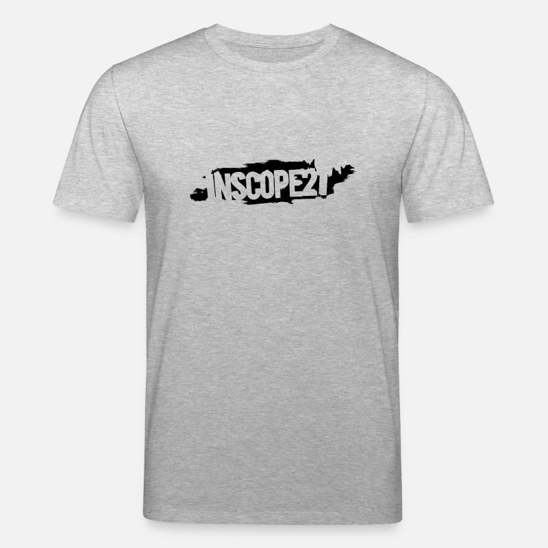 inscope_grunge_test - Stanley/Stella Unisex Bio-T-Shirt CREATOR  - Grau meliert