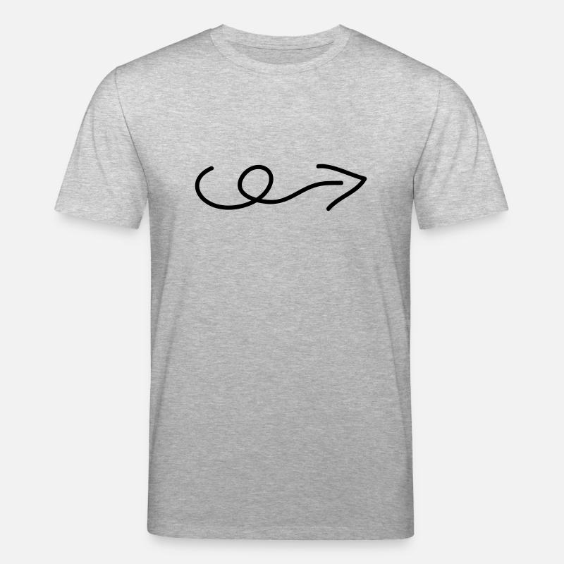 pfeil - Stanley/Stella Unisex Bio-T-Shirt CREATOR  - Grau meliert