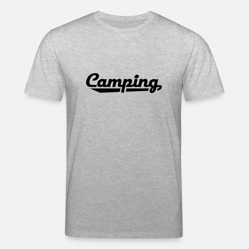 CAMPING - Stanley/Stella Unisex Bio-T-Shirt CREATOR  - Grau meliert