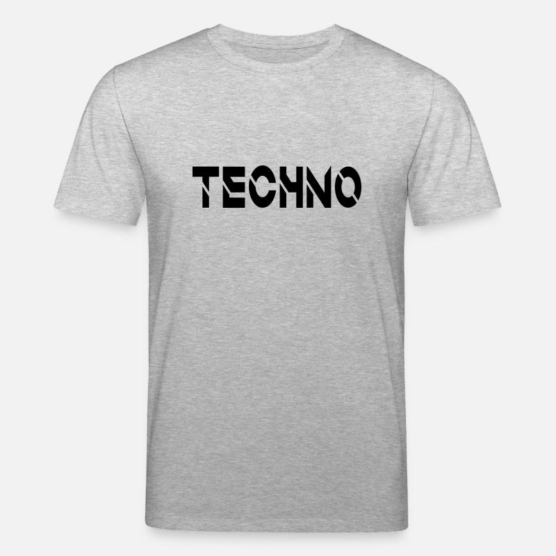 Techno - Stanley/Stella Unisex Bio-T-Shirt CREATOR  - Grau meliert
