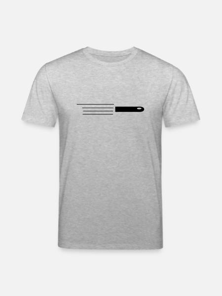 patronenkugel - Stanley/Stella Unisex Bio-T-Shirt CREATOR  - Grau meliert