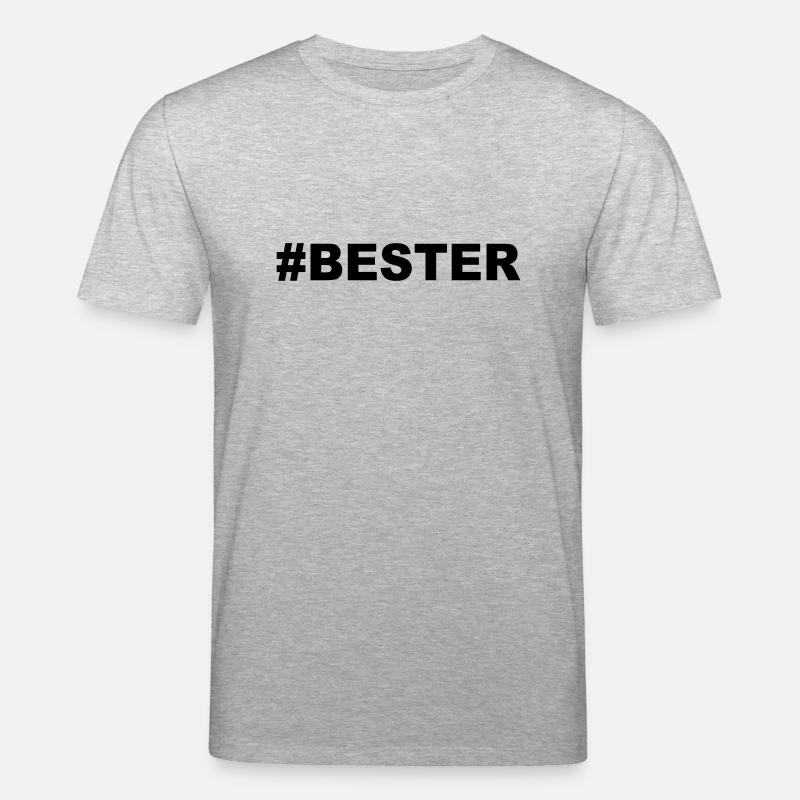 BESTER - Stanley/Stella Unisex Bio-T-Shirt CREATOR  - Grau meliert