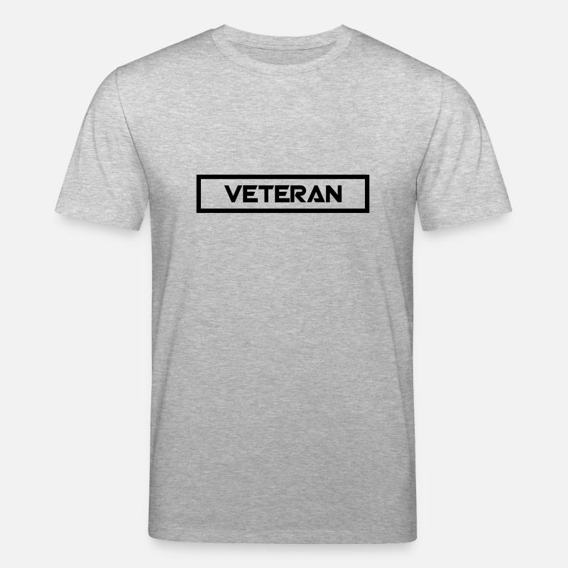Veteran - Stanley/Stella Unisex Bio-T-Shirt CREATOR  - Grau meliert