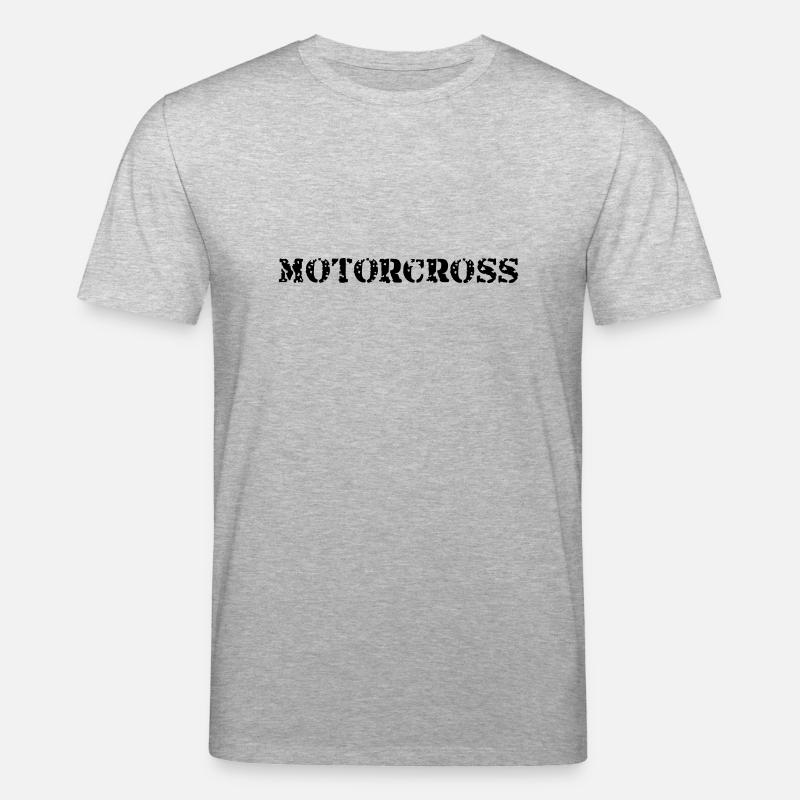 Motorcross - Stanley/Stella Unisex Bio-T-Shirt CREATOR  - Grau meliert