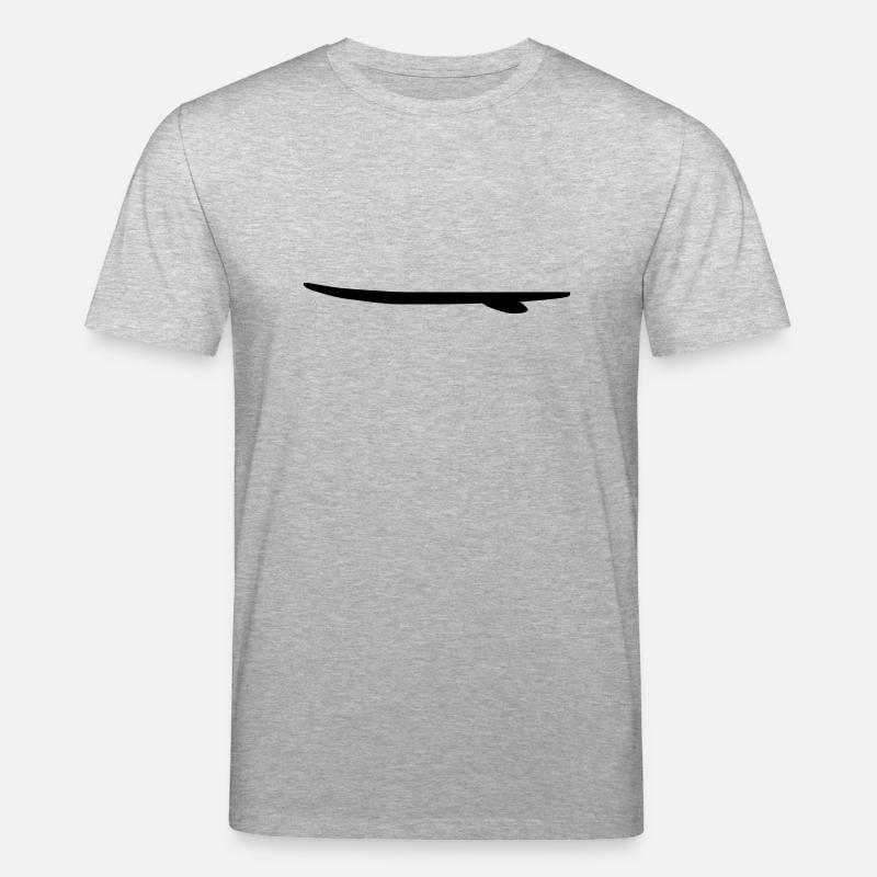 surfboard_vec_1 de - Stanley/Stella Unisex Bio-T-Shirt CREATOR  - Grau meliert